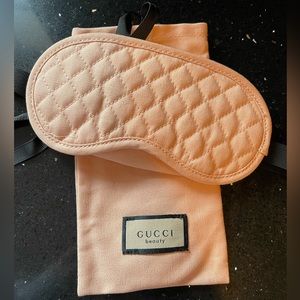 Brand New Gucci Beauty Eye Mask & Pouch